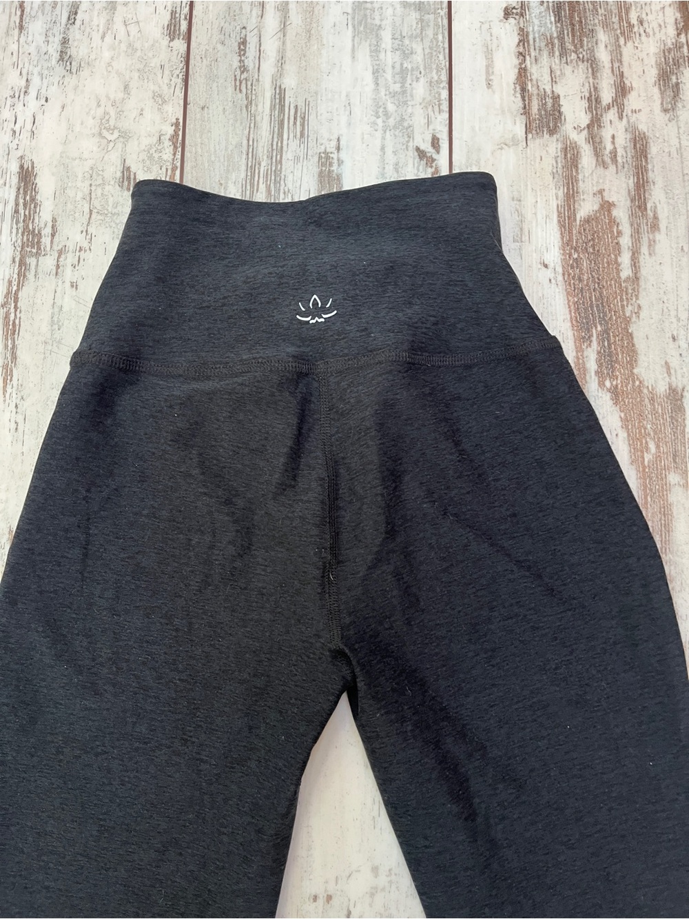 Beyond Yoga Spacedye All Day Flare Pants High Waisted Pockets Darkest Night S - Picture 5 of 12